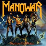 MANOWAR - FIGHTING THE WORLD (YELLOW FLAMED) (12'' LP) CARDBOARD SLEEVE