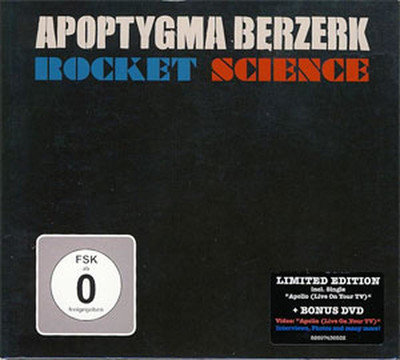 Apoptygma Berzerk - Rocket Science (CD+DVD) Digipak