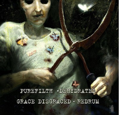 Purefilth / Dehydrated / Grace Disgraced / Redrum - SplitCD (CD)