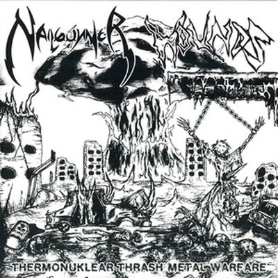 Nailgunner / Wounds - SplitCD - Thermonuklear Thrash Metal Warfare (CD)