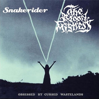 THE MOON MISTRESS / SNAKERIDER - SPLITCD - OBSESSED BY CURSED WASTELANDS (CD)