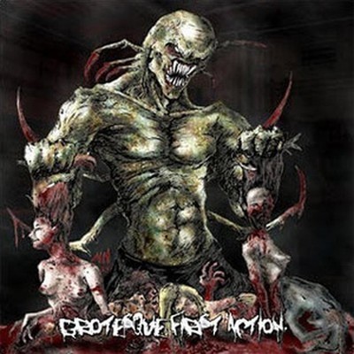 Prejudice / Carnal Decay / Infant Bile - SplitCD - Grotesque First Action (CD)