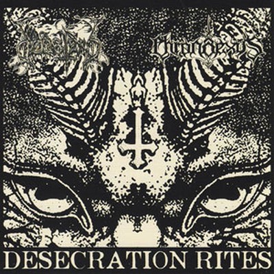 Dodsferd / Chronaexus - Split - Desecration Rites (CD)
