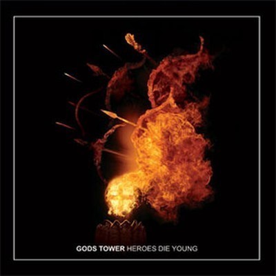 Gods Tower - Heroes Die Young (7'' EP) Cardboard Sleeve