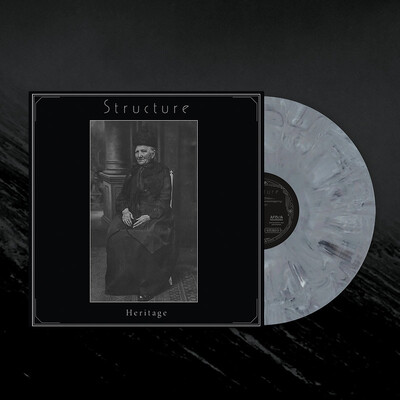 STRUCTURE - HERITAGE (GREY MARBLE) (12'' LP) CARDBOARD SLEEVE