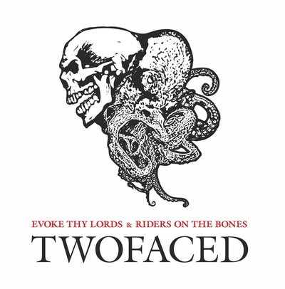 Evoke Thy Lords / Riders On The Bones - Split CD - Twofaced (CD)