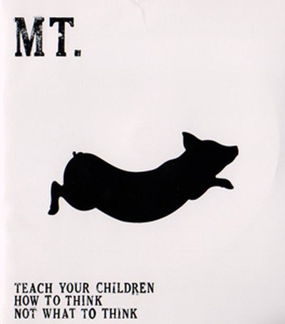 Mt. - Teach Your Children How To Think, Not What To Think EP (MCD) Special pack